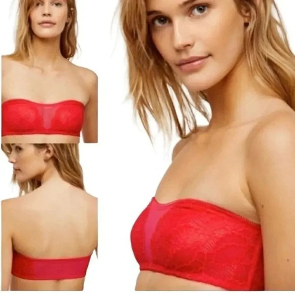 Free People Malinda Lace Bandeau Bralette - Picture 1 of 4